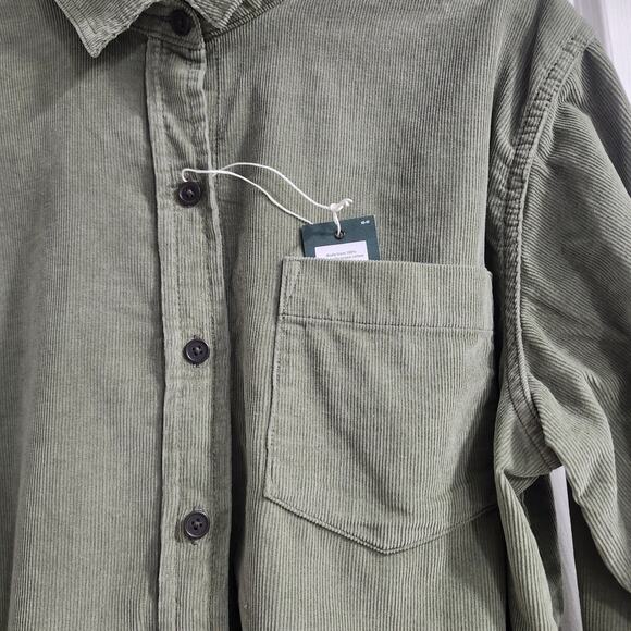 ❤️NWT❤️ Alpine Design Olive Men's Casual Button Down Shirt - Picture 5 of 14